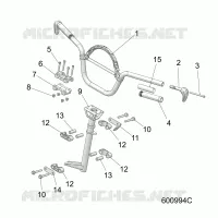 STEERING, HANDLEBAR MOUNTING