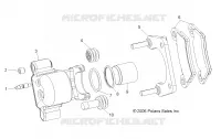 REAR BRAKE CALIPER