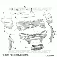 HOOD AND FRONT FACIA