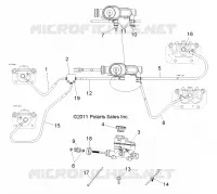 BRAKES, LINES AND MASTER CYLINDER