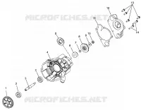 WATER PUMP 700 RMK 0980966 AND EUROPEAN 700 RMK E980966 (4943724372C008)