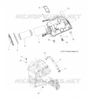 ENGINE, AIR INTAKE