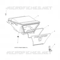 BODY, STORAGE BOX, REAR