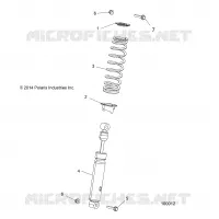SUSPENSION, FRONT SHOCK