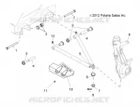 SUSPENSION, A-ARM AND STRUT MOUNTING