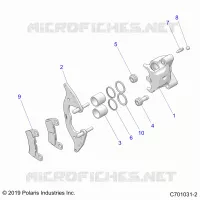 FRONT BRAKE CALIPER