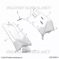 REAR BODYWORK CAB AND HEAT SHIELDS