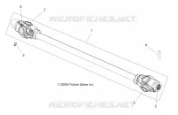 DRIVE TRAIN, PROP SHAFT, FRONT