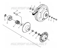 DRIVEN CLUTCH 6X6 400L