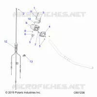 ENGINE, THROTTLE  CONTROL ASM.