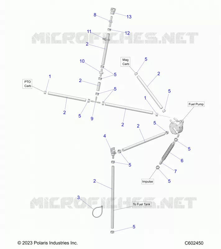 FUEL SYSTEM, FUEL PUMP AND FUEL LINES