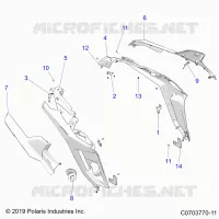 REAR BODYWORK FENDERS