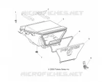 REAR BODYWORK STORAGE BOX