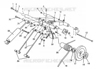 REAR TORQUE ARM TRAIL 0972761 AND EUROPEAN TRAIL E972761 (4938313831C008)