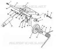 REAR TORQUE ARM 500 EFI 0942774 AND  EFI SKS 0942574 (49274127410026)