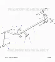 SUSPENSION, REAR STABILIZER BAR
