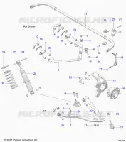 FRONT SUSPENSION ASM.