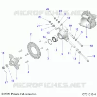 SUSPENSION, REAR CARRIER