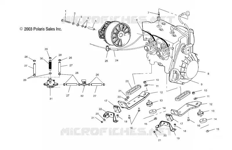 ENGINE MOUNTING