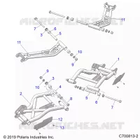 REAR SUSPENSION CONTROL ARMS