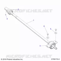 DRIVE TRAIN, REAR PROP SHAFT