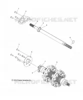DRIVE TRAIN, JACKSHAFT AND DRIVE SHAFT