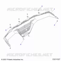 REAR BODYWORK BUMPER
