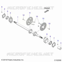 DRIVE TRAIN, REAR AXLE