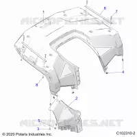REAR BODYWORK CAB