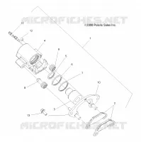 BRAKES, REAR CALIPER