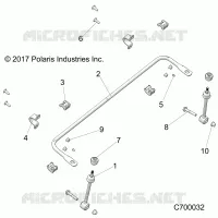 SUSPENSION, FRONT STABILIZER BAR- R21RRF99AK (C700032)