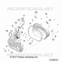 DRIVE TRAIN, CLUTCH COVER AND DUCTING