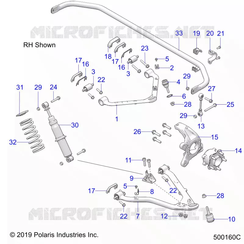FRONT SUSPENSION ASM.