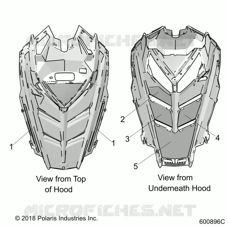 HOOD FOAM/SEAL