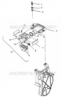 BRAKE 500 EFI SKS 0962574, 500 EFI RMK 0962974, AND EUROPEAN 500 EFI SKS E9 (4931983198B006)