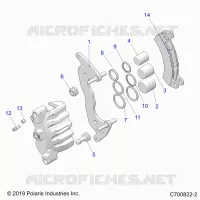 FRONT BRAKE CALIPER