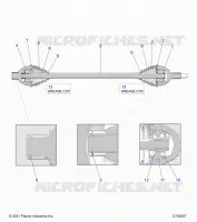 DRIVE TRAIN, HALF SHAFT, FRONT