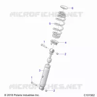 REAR SUSPENSION SHOCKS
