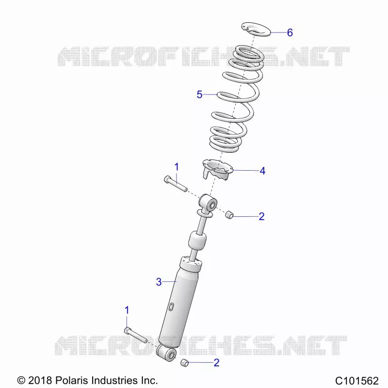 REAR SUSPENSION SHOCKS