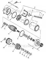 STARTING MOTOR SL 780 B964087 AND INTL. SL 780 I964087 (4935523552C007)