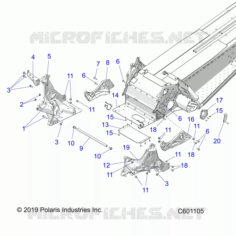 CHASSIS, BULKHEAD ASM.