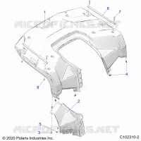 REAR BODYWORK CAB