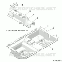 FLOOR, REAR