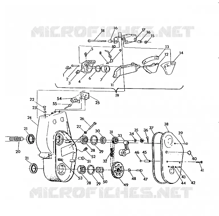 BRAKE   CHAINCASE RXL/RXL SKS (492132213221A)