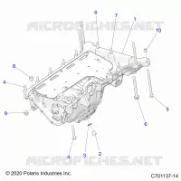 OIL PAN, MOUNTING AND RELATED