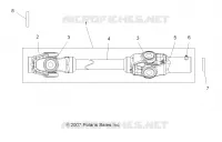 DRIVE TRAIN, FRONT PROP SHAFT