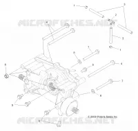 DRIVE TRAIN, MID GEARCASE MOUNTING