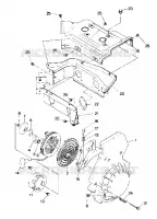 BLOWER HOUSING AND RECOIL STARTER TRAIL (4916831683029A)
