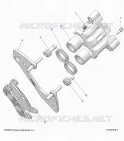 FRONT BRAKE CALIPER