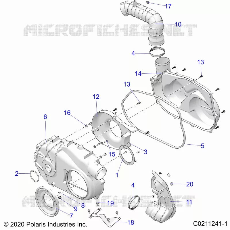 BODY, CLUTCH COVER